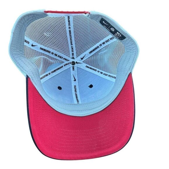 Nike Georgia Bulldogs Trucker Cap Mesh Back Snapback Hat Unisex - Picture 5 of 6